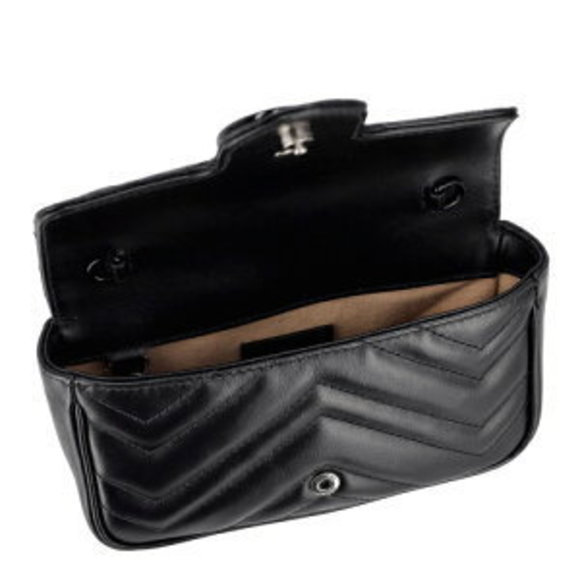 Gucci Bag Marmont Shoulder Super GG Black - Picture 4 of 8